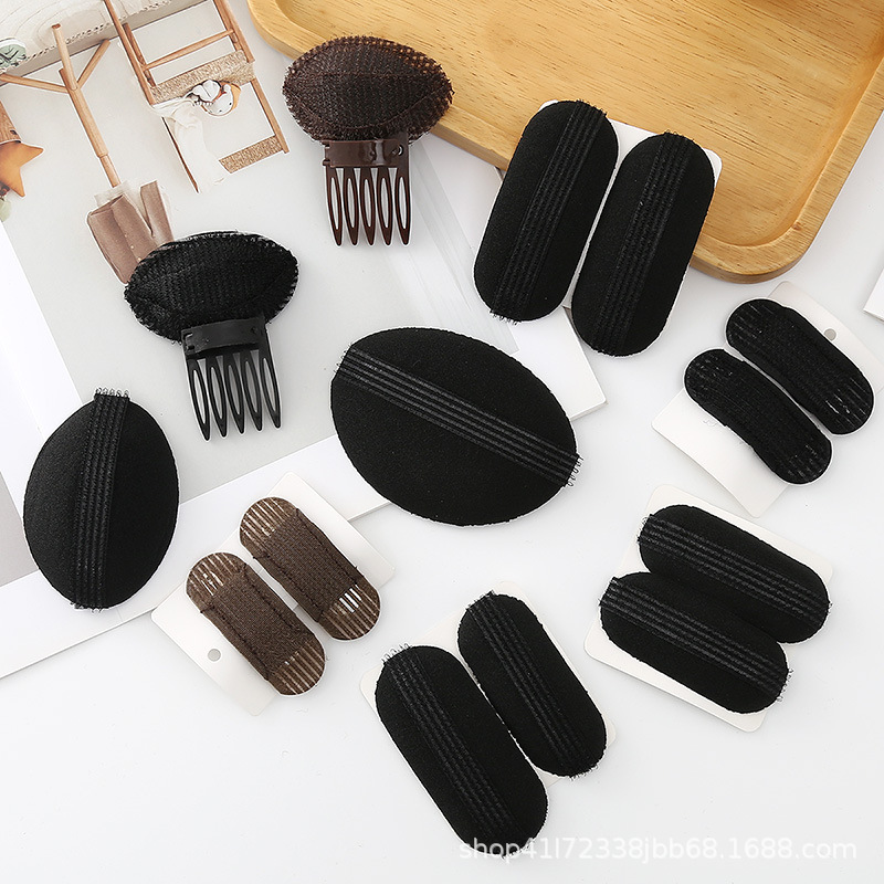 Breathable Fluffy Hair Pad for Women's Hairstyle Artifact Clip Top Invisible Pad Hair Root Hair Piece Insert Comb Hairpin Fluffy Hairpin