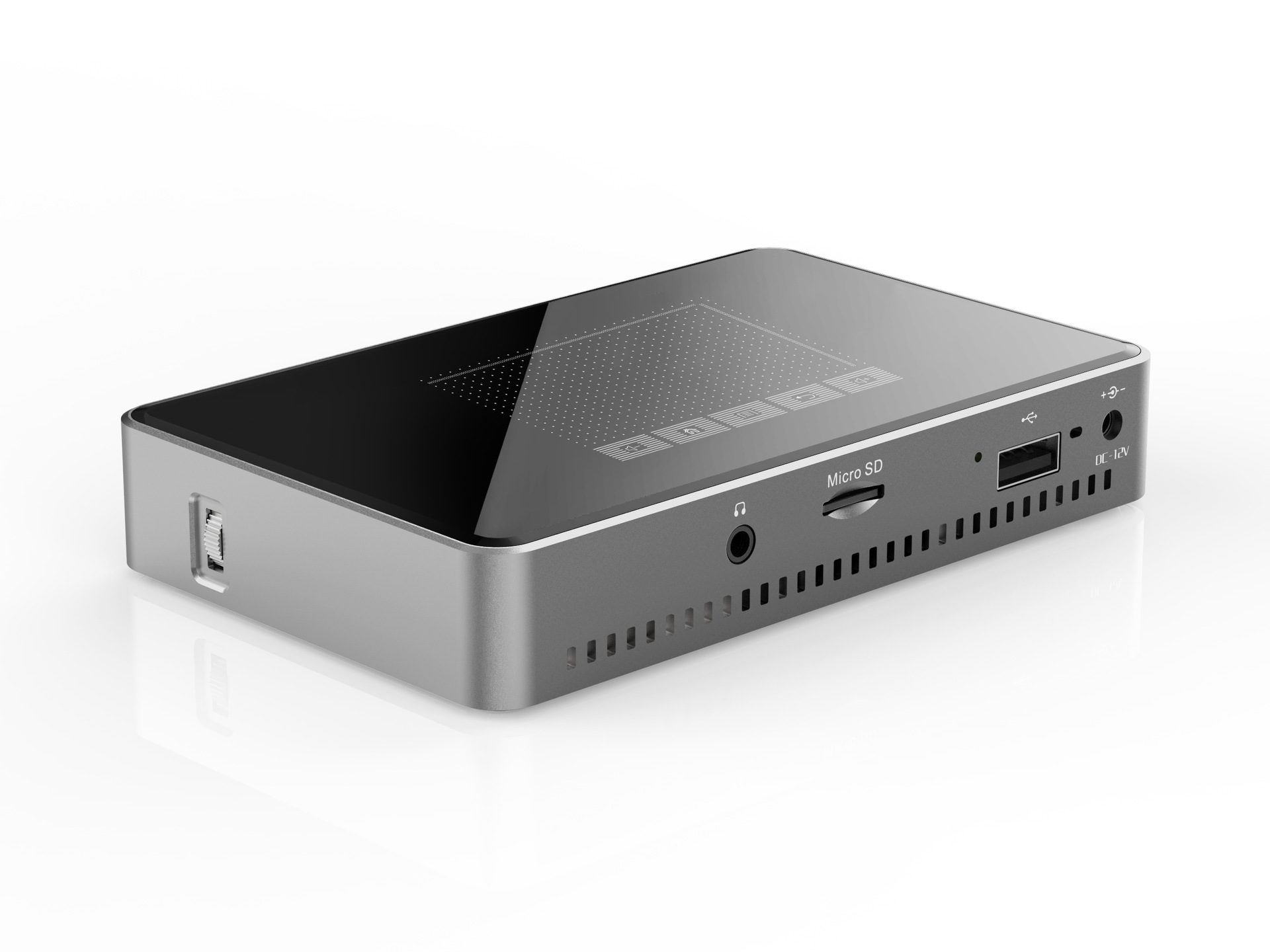 Mini Projektör 4K HD Ev Akıllı Projektör Mikro Projektör Cep Telefonu Projektörü DLP Projektör
