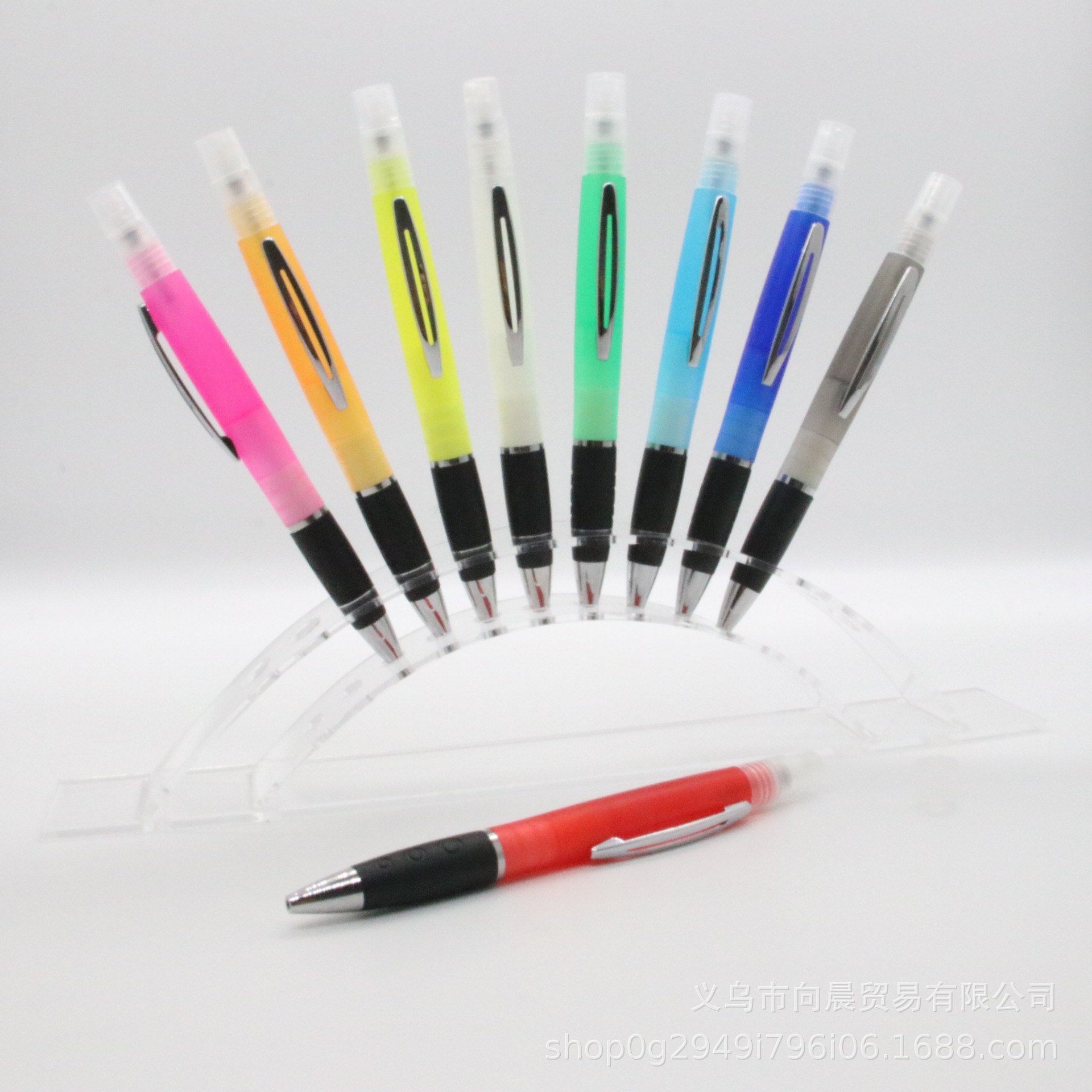 Nueva pluma de pulverización de desinfección popular creativa de una sola pieza de entrega en stock 5ml de gran capacidad de publicidad promocional