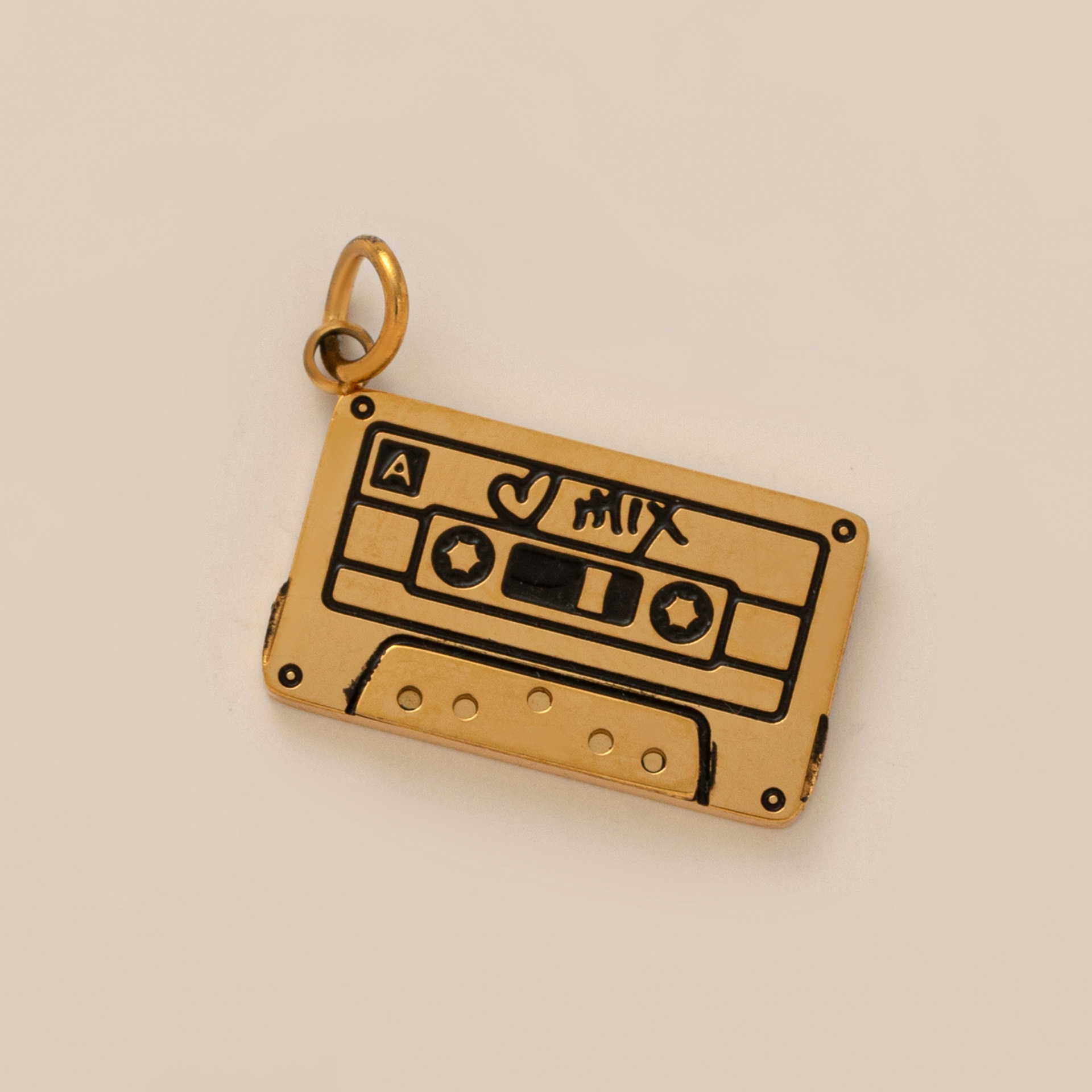 5g Weight 0.03µm Gold Plating Thickness PVD Coated Gold Plating Process Pendant Jewelry Making Type 18K Gold Plated Plating Material Zircon Inlay Material No Chain Chain Material 1 Piece Quantity Daily Occasion 304 Stainless Steel Material Heart Shape, Tape, French Fries, Cake Pattern All Seasons Season Women's Gender Cute Style Plating Craft 1 Piece 304 Stainless Steel 18K Gold Plated Heart Shape Tape French Fries Polished Pendant 18