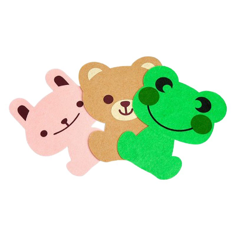 Самоклеящаяся фетровая мультяшная наклейка для дезодорирования и ароматической наклейки встряхнуть тон в том же стиле дезодорирующая наклейка для туалета для гостиной наклейка для украшения дома