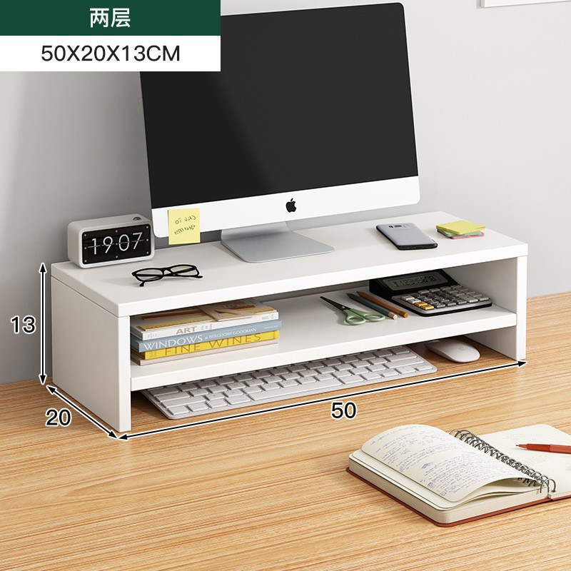 2겹 50*20*13CM [따뜻한 흰색]