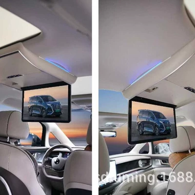 Suitable for Denza D9 Special Ceiling Tv Smart Voice Second Row Entertainment System Modified Car Ceiling Tv