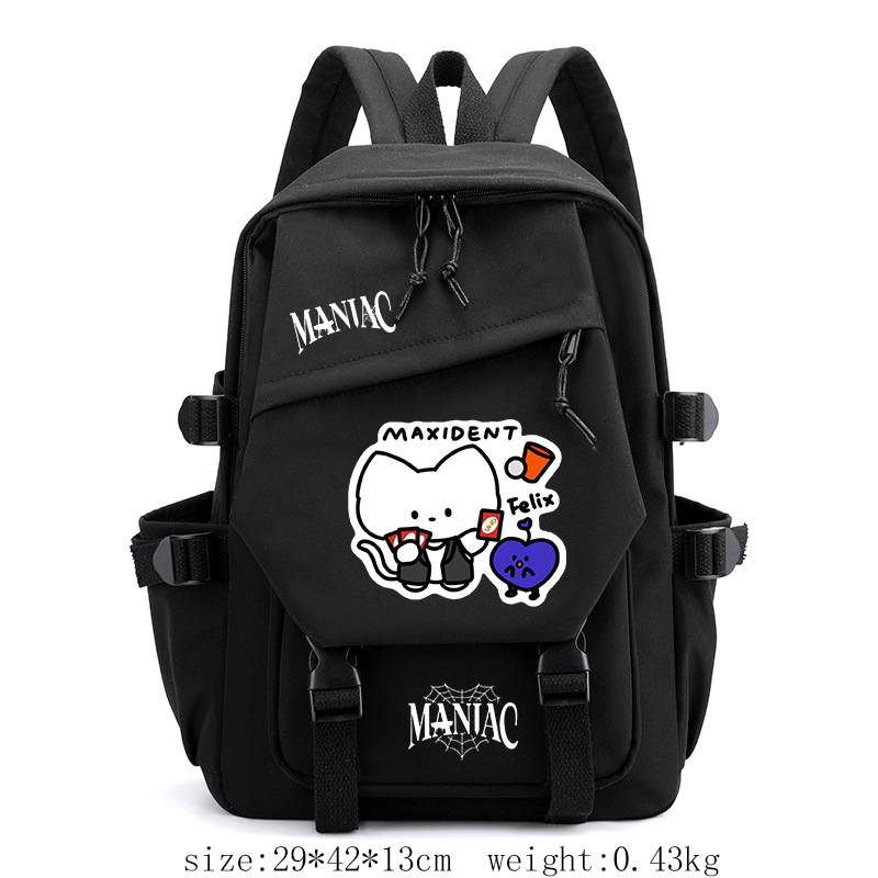 Anime periférico Corea del Sur grupo de hombres niños extraviados mochila japonesa retro mochila secundaria