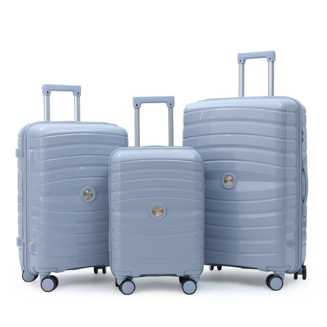 Procesamiento personalizado al aire libre de alto valor de cara colector de rueda universal diseño de gran capacidad de viaje caja de cifrado maleta