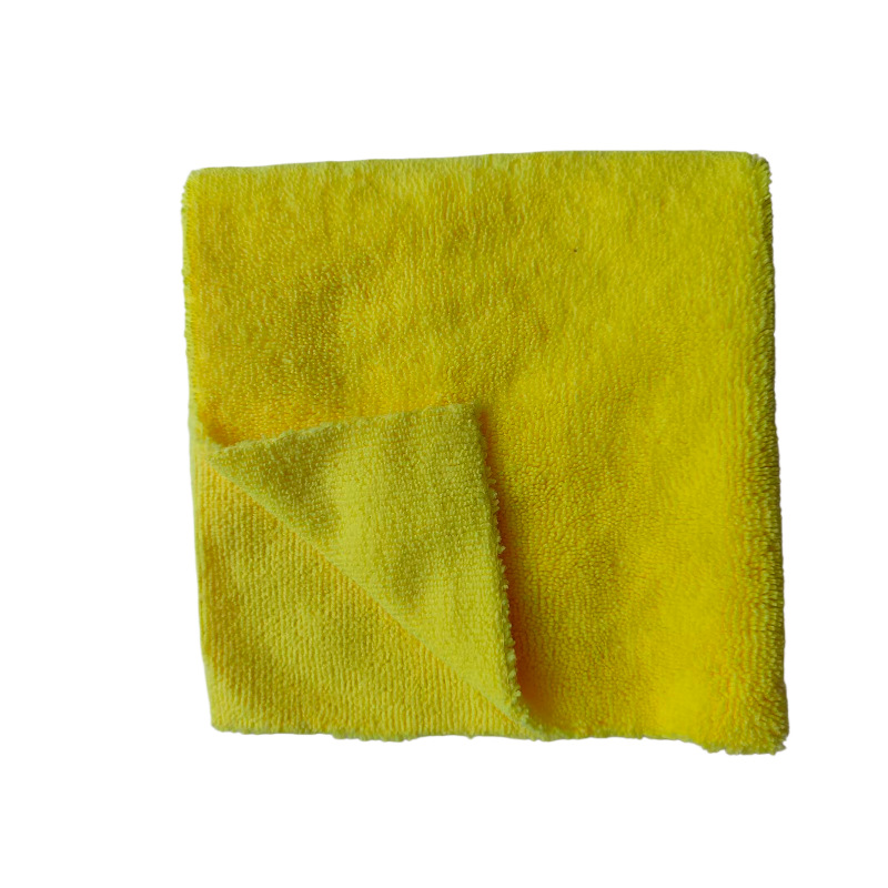 400 gramos 80 / 20 poliéster brocado corte de borde 5 veces el peso propio absorción de agua toalla de limpieza toalla de cera de pulido se puede personalizar