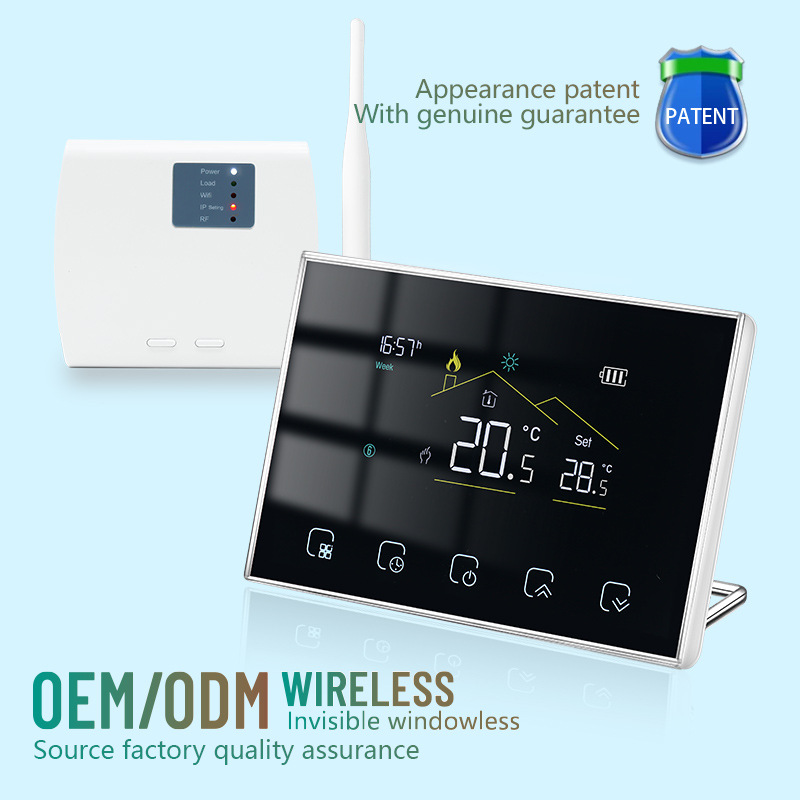 跨境涂鸦WiFi数显电地暖智能温控器开关桑拿房可调温度家用恒温器