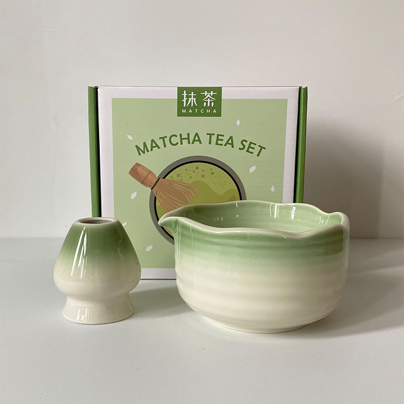 クリエイティブ抹茶ボウル茶筅茶道具セット越境窯変陶器宋代茶道具100冊7点セット|undefined