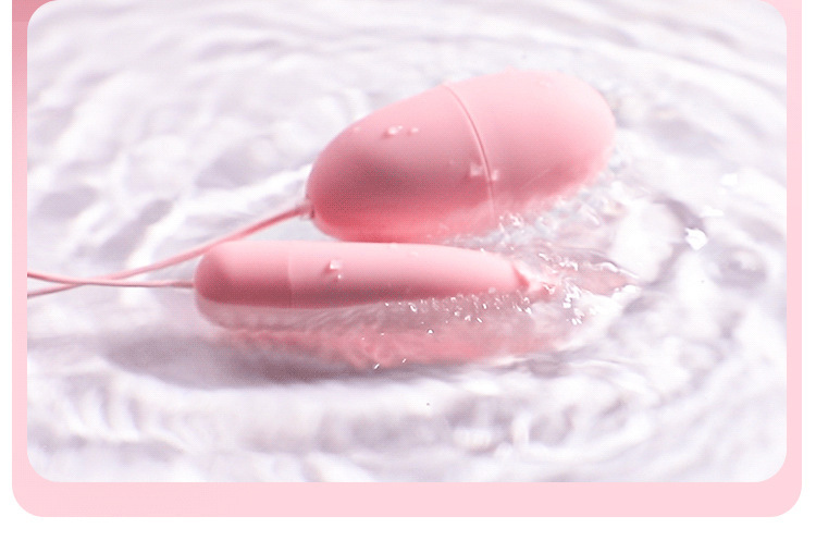 Sucking and Vibrating Egg Set with Wired Remote, Silicone and ABS, Purple — detail image 30