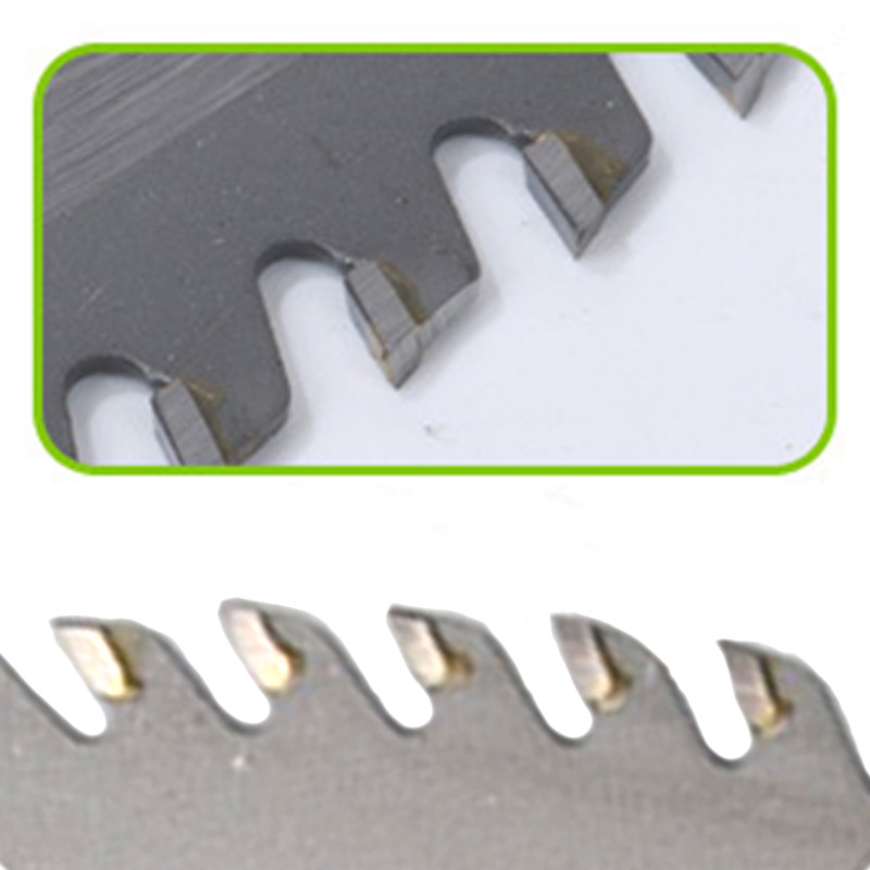 80-Tooth Lawn Mower Blade Manganese Steel Saw Blade Extended Round Straight Alloy Weeding Blade Brush Cutter Accessories