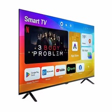 Google TV 安卓 smart43寸55寸65寸4K液晶无边框智能电视机LED TV