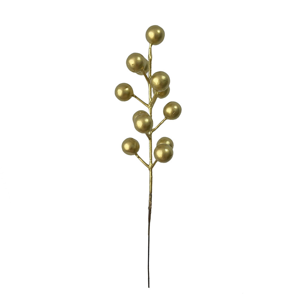 Frutas rojas, frutas ricas, simulación de ramas de bayas, nuevas decoraciones, adornos de Navidad, accesorios, diseño, Año Nuevo image 13