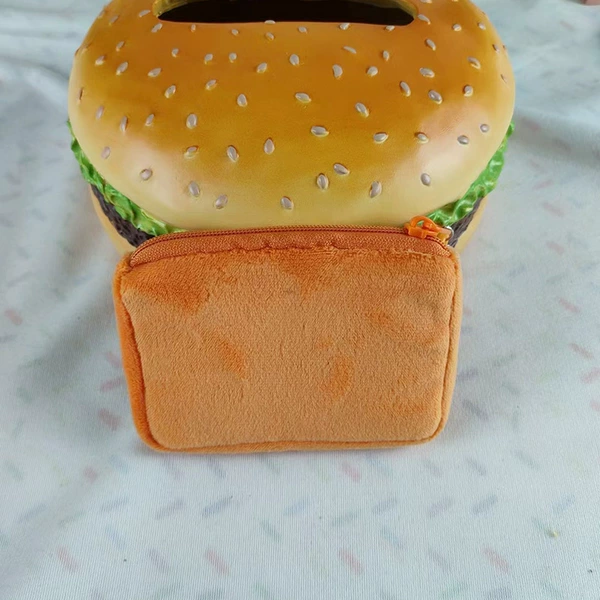 Square bag orange color