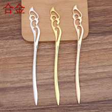 DIY配件古风宫廷步摇发簪材料新款合金发簪 (13029)