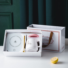 陶瓷恆溫杯55度加熱杯墊保溫暖暖杯陶瓷咖啡杯恆溫杯墊加熱暖杯墊