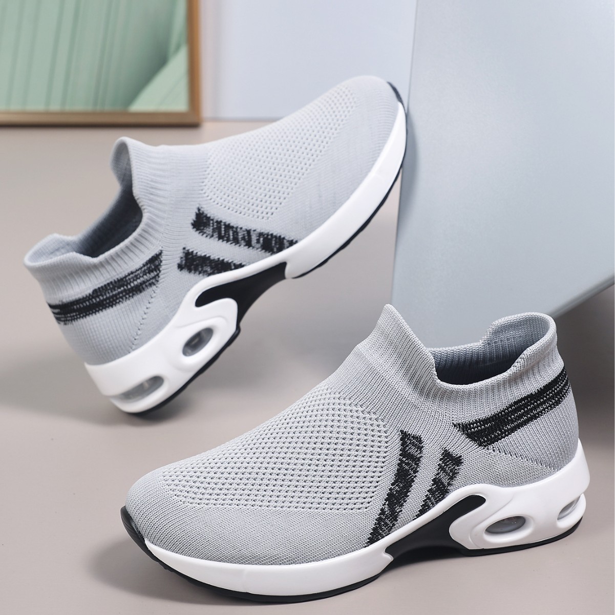 New Amazon Best-Selling Large Size Women's Shoes 35-42 Size Three-Color Women's Sports Shoes Flats Casual Shoes Cross-Border