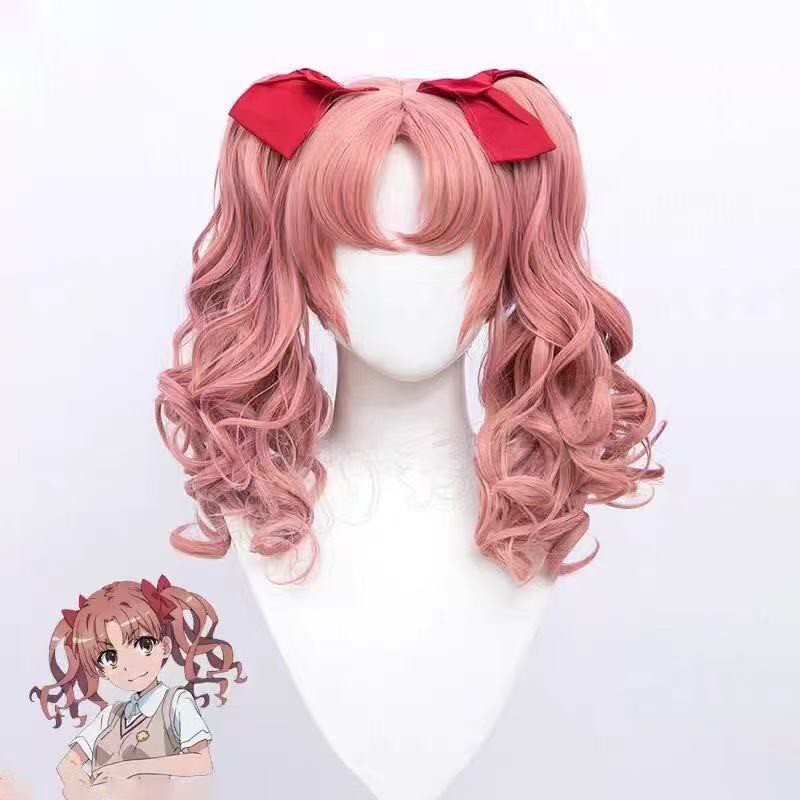 Rose Net Shirai Kuroko Cosplay Wig from a Certain Scientific Railgun Magic Book禁书目录, Double Ponytails, in Stock Rose Net Shirai Kuroko Cosplay Wig from a Certain Scientific Railgun Magic Book禁书目录, Double Ponytails, in Stock