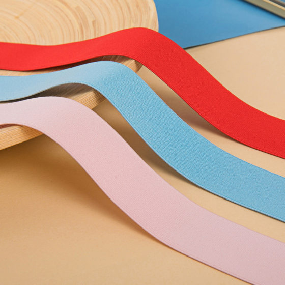 Color 0.8-15cm high elastic nylon elastic band clothing bags high elastic non-shuttle nylon elastic band