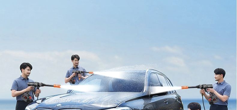 Car washer, super car cleaning tool, lithium battery spray sprayer, magical tool for watering vegetables, high-pressure water gun, brushless new model