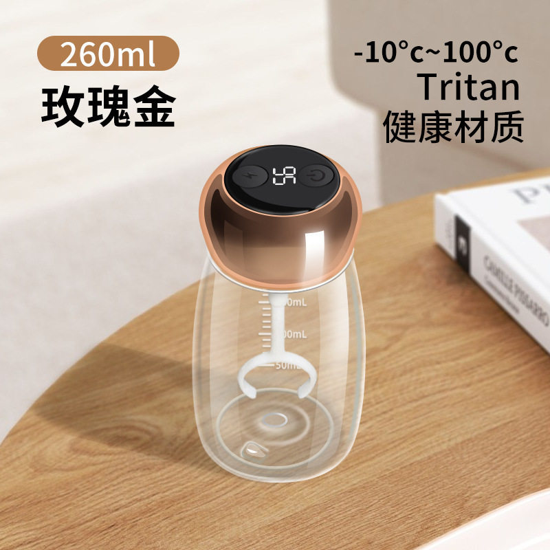 Vaso Mezclador Eléctrico Automático de Tritan Recargable para Deporte y Oficina