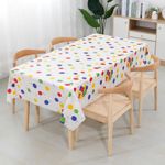 新款生日气球桌布一次性防水卡通人物桌布生日聚会装饰用品桌布