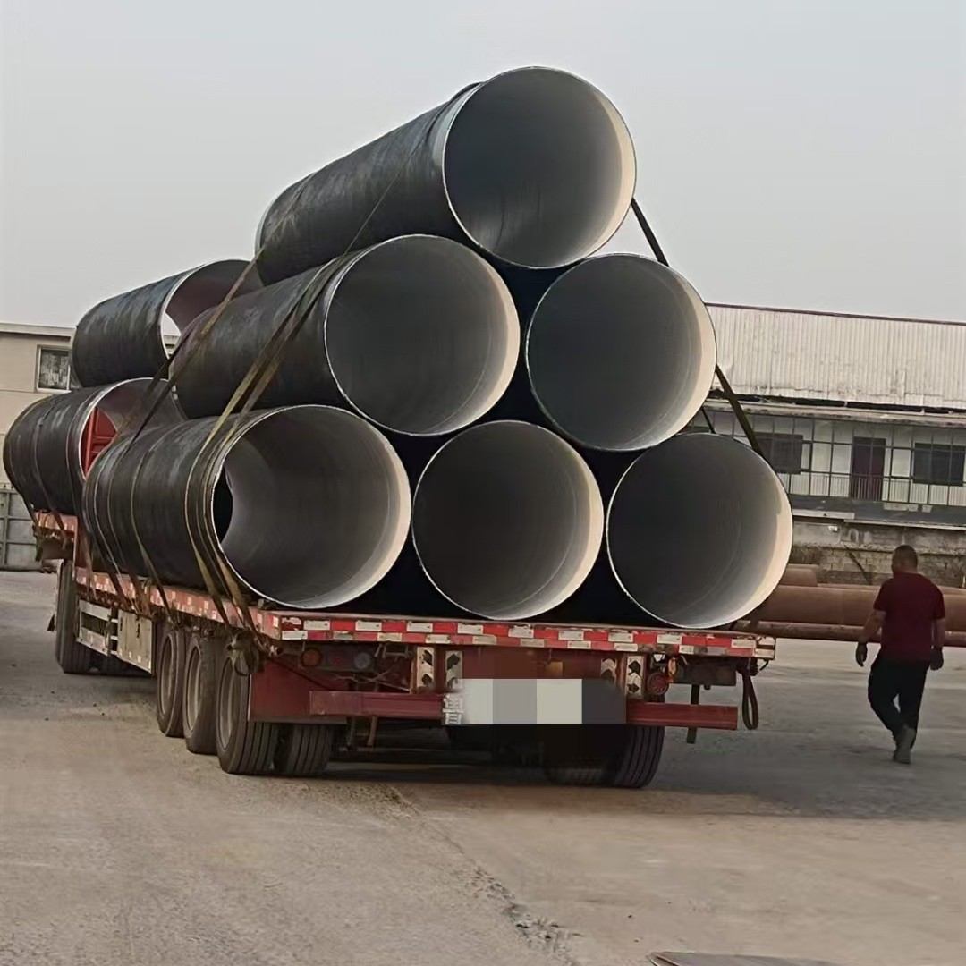双面埋弧焊接螺旋钢管DN1200国标大口径给水排水防腐螺旋钢护筒