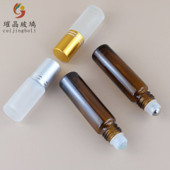香水エッセンシャルオイルボールボトル5ml 10ml分装ガラス空瓶化粧品薬水露蒙砂脱珠瓶