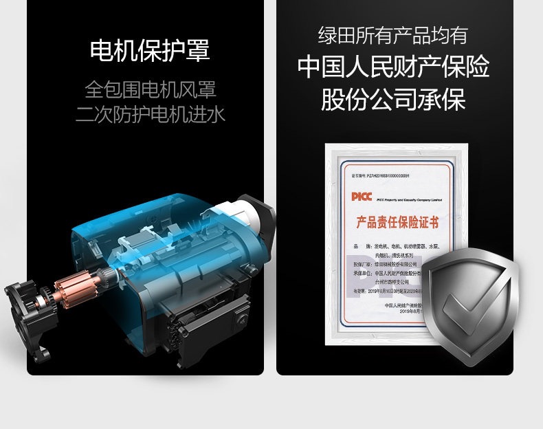 Greenfield Car Washing Machine Wukong G5 Household High-Pressure Water Gun 220V High-Power Powerful Cleaning Machine Car Washing Tool