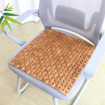Cushion Bamboo Mat Summer Cooling: Cool pad - large-semicircle-40cm40cm-size
