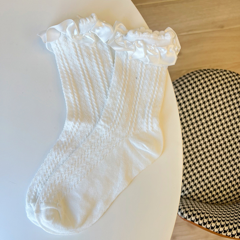 트위스트 레이스 화이트