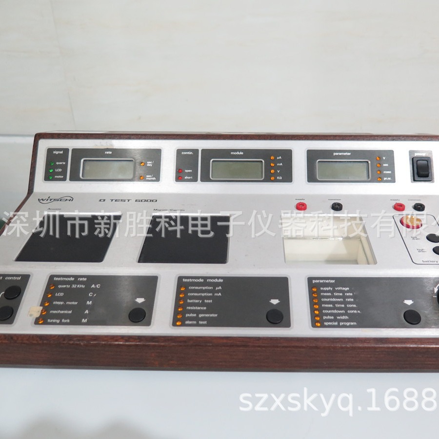 Witschi Q TEST6000钟表测试仪 时钟检测仪QWA-5 QWA-5A