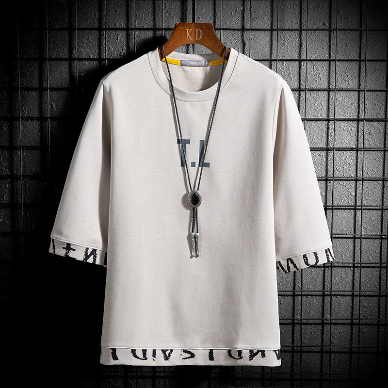 One-piece delivery-men's 2021 autumn new casual long-sleeved fashion youth sweater-057