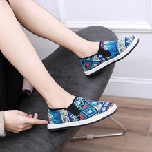 时尚潮鞋子女千层底情侣布鞋女百搭夏季透气布底休闲鞋女学生