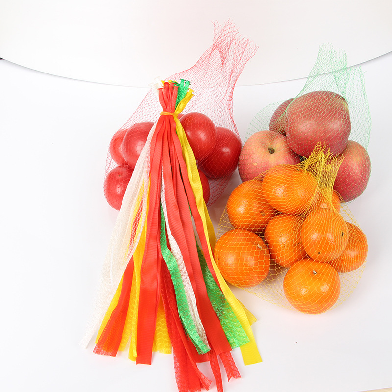 批发加厚网袋水果袋蔬菜袋超市果蔬包装透气网兜核桃板栗分装兜