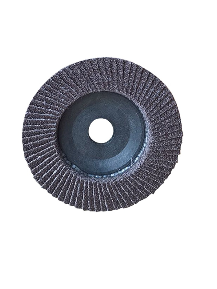 100角磨机百叶片加厚型抛光片320目打磨片金属不锈钢百叶轮磨光片