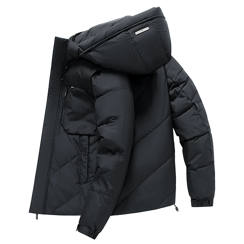 Winter men's down jacket for beloved for elementary school students, increased thickness