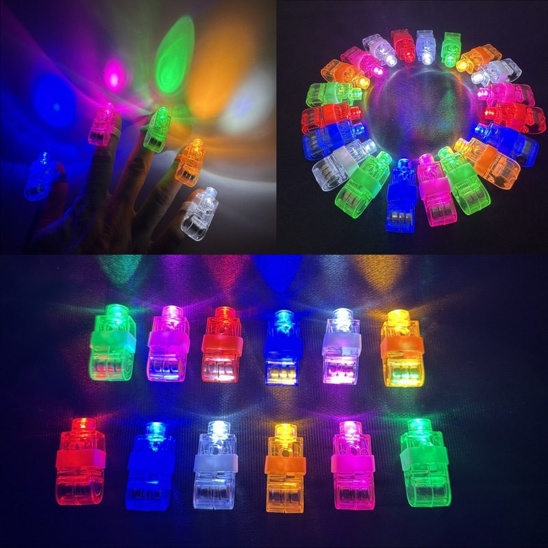LED 発光フィンガーライトおもちゃナイトクラブコンサート応援小道具メーカー卸売カラフルなフラッシュリングライト|undefined