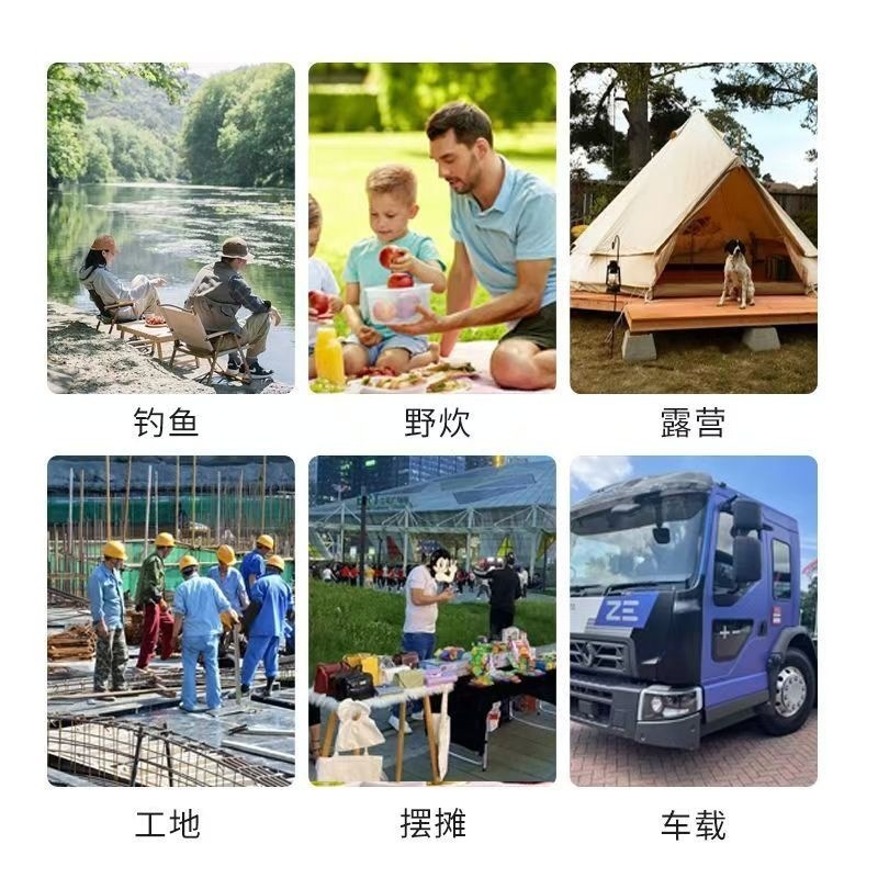 充電式小型キャンプ大風力汎用家庭用屋外携帯野釣りファンリチウム電池扇風機|undefined