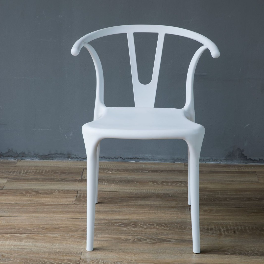 Venta al por mayor transfronteriza silla de plástico nórdico cafetería Silla de ocio leche té postre tienda Internet celebridad respaldo mesa y silla