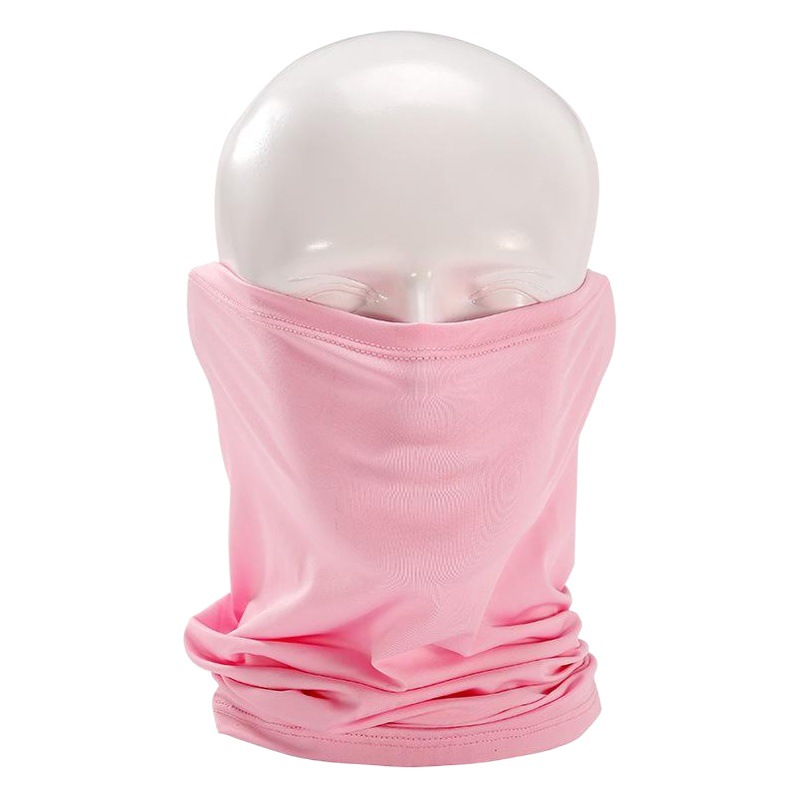Cross-border summer outdoor riding mask milk silk sunscreen scarf multifunctional magic scarf neck protective collar