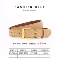 Gold buckle khaki
