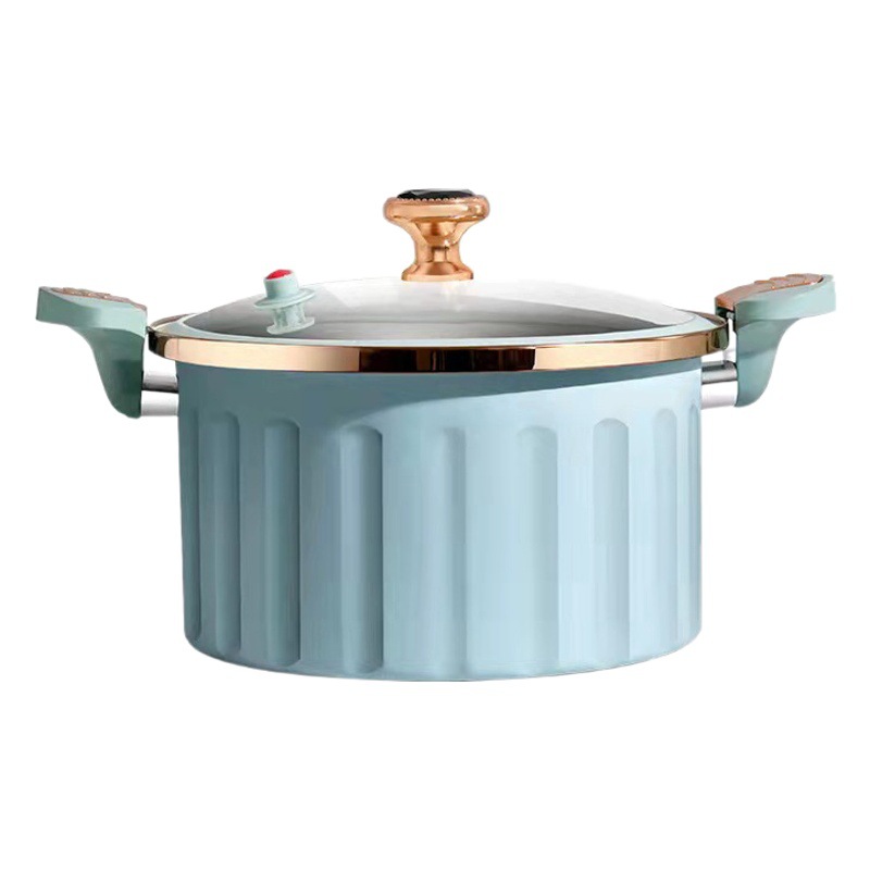 New Roman micro-pressure pot holiday enamel pot Korean vacuum non-stick soup pot multi-functional stew pot binaural stew pot