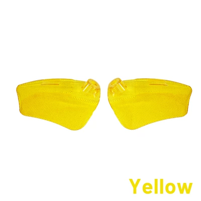 St Hood, Colorful Wind – Motorcycle front windshield - yellow