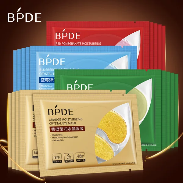 Bindi Seaweed Shurun Crystal Eye Mask Pack to Improve Dark Circle Eye Pattern Eye Care Eye Mask Factory Wholesale