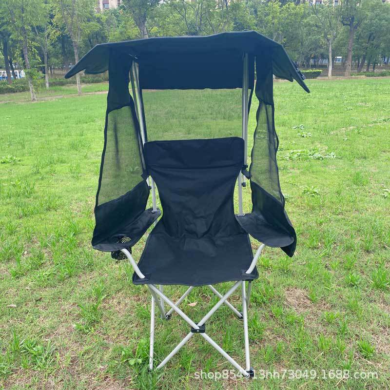 Silla sombrilla de tres caras 50 * 50 * 130 (negro)