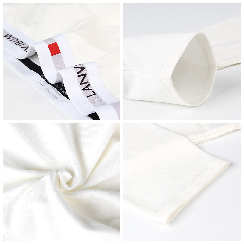 Factory direct supply Autumn/Winter new men's thin single pair of pure cotton single color slim fit long pants legging wholesale