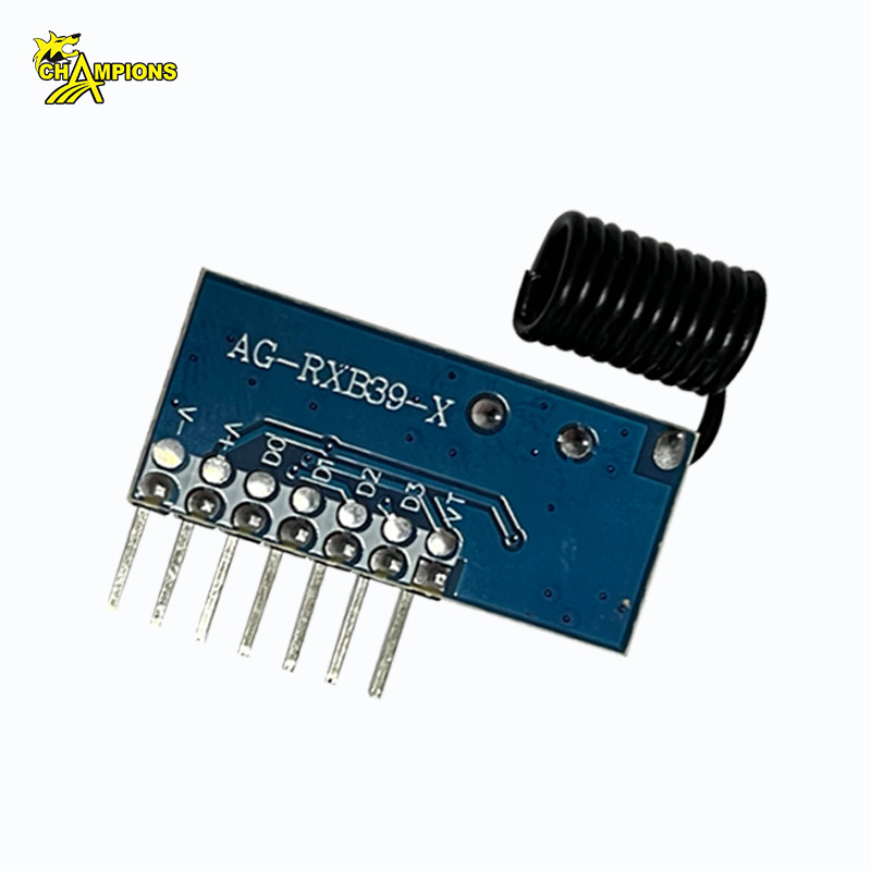 Módulo receptor inalámbrico de 4 canales con decodificación, salida de alto nivel 3.3~5V, con módulo de decodificación 433/315M.