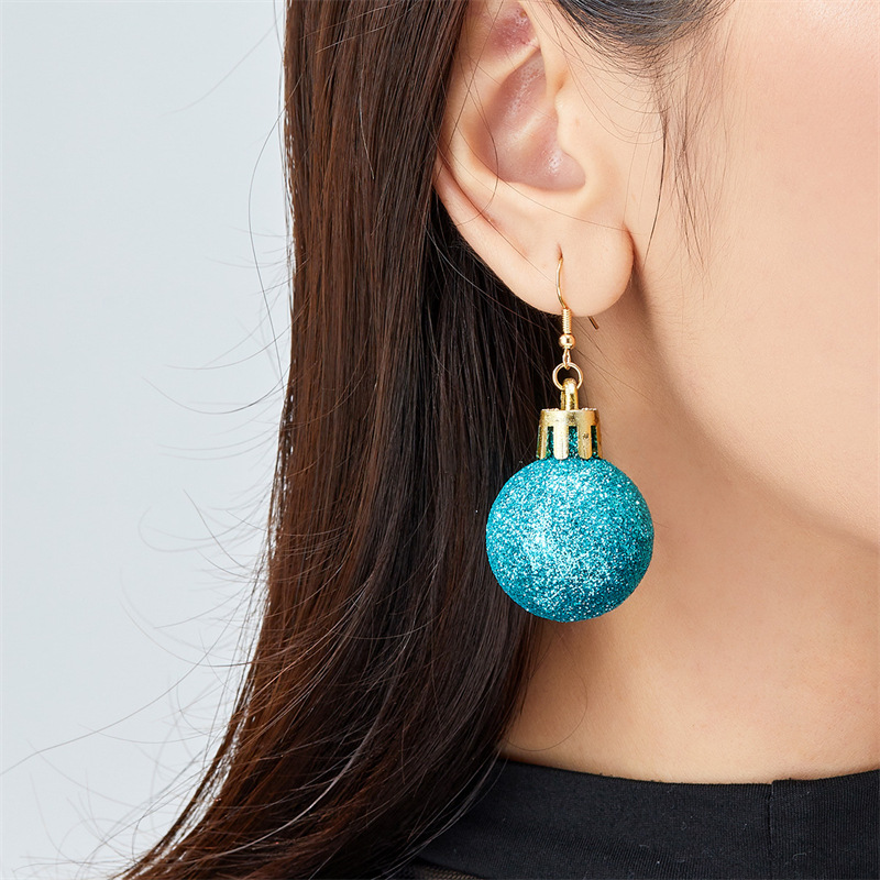 11g Weight Christmas Festival Women's Gender Cute Style Cute Drop Earrings 11