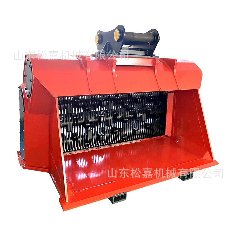 tambor de tamizado de excavadora tambor de trituración multifuncional tubería de relleno de relleno de suelo triturador reparador tambor de tamizado hidráulico de gran capacidad