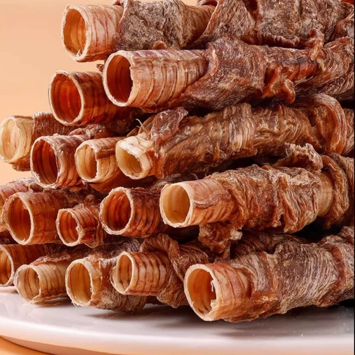 Лакомства для собак, жевательные палочки для маленьких собак, щенков породы Тедди, вяленая утка, награды за дрессировку, специальные трубочки из гусиной шейки для животных, устойчивые к укусам